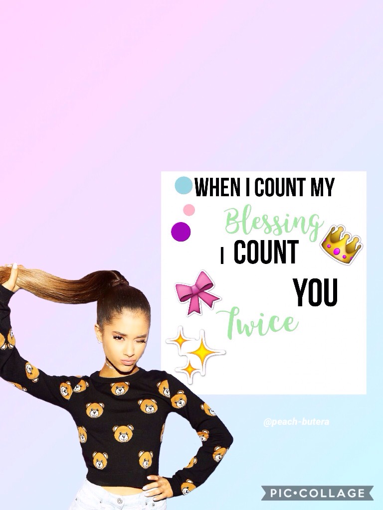 Click

I love this edit it's a new theme please rate it 



Your 5th emoji is your reaction to seeing your fave celeb comment it


Going to the Ariana grande concert in a couple of hours 



Comment "🐝" if u got this far 
