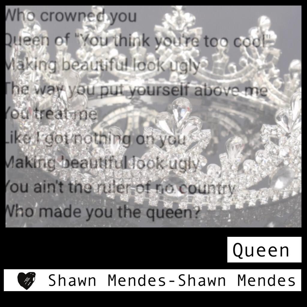 Queen 
Shawn Mendes-Shawn Mendes 