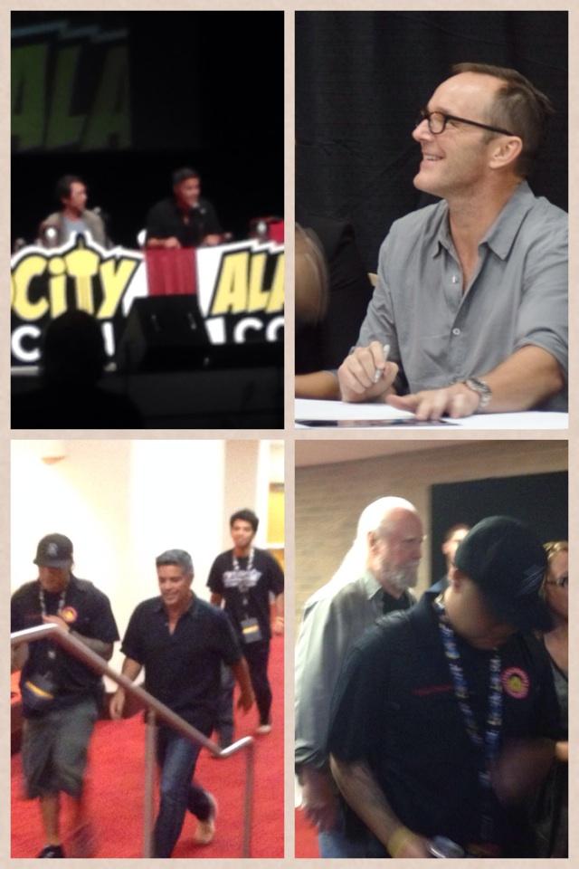 OMG! It was a star struck day @ ACCC 2014.   It was so awesome.  