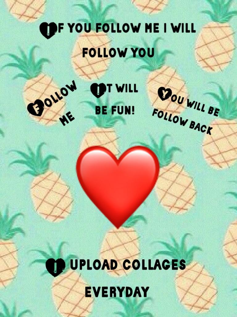 Follow me i will follow you back👍🏻