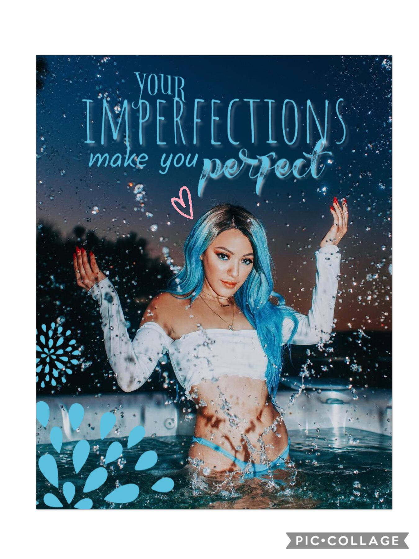 🌟tapppppy🌟
I made this in the car and couldn’t think of a quote - I’ve had John Legend’s “All of Me” stuck in my head for DAYS! This was inspired by the line “all your perfect imperfections” 😍😊🌟💜