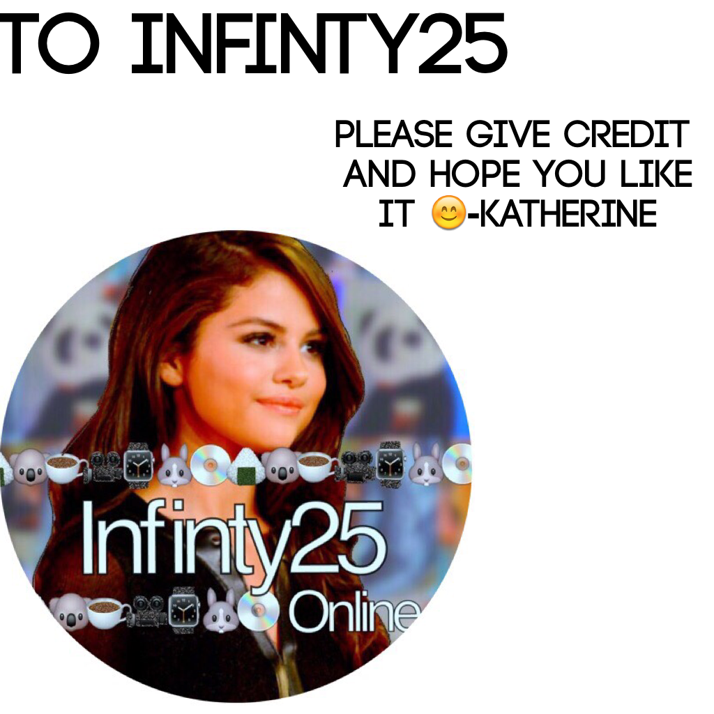 To infinty25 