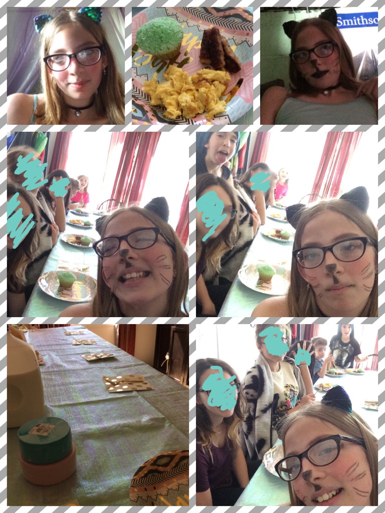 Pics from my birthday party!!! (Friends’ faces blurred out...)
