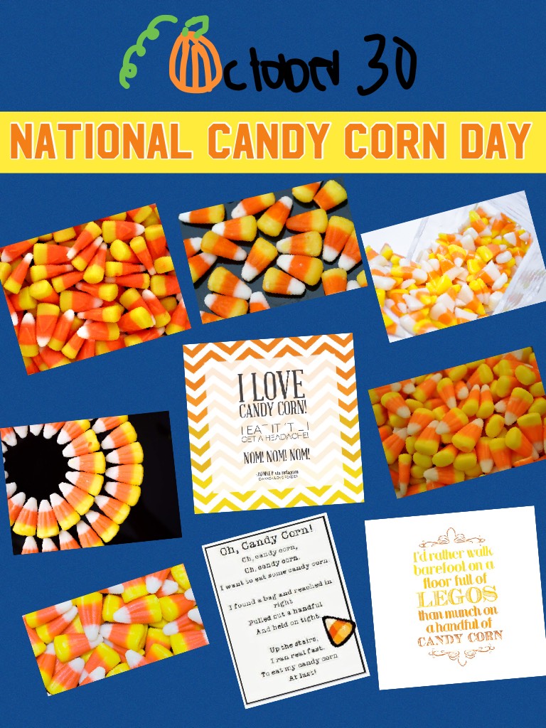 National Candy corn day 🍬🌽