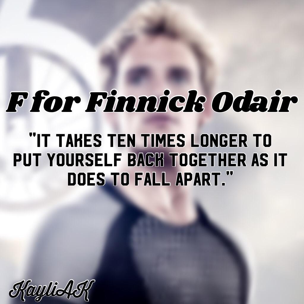 Alphabet edits- F for Finnick Odair