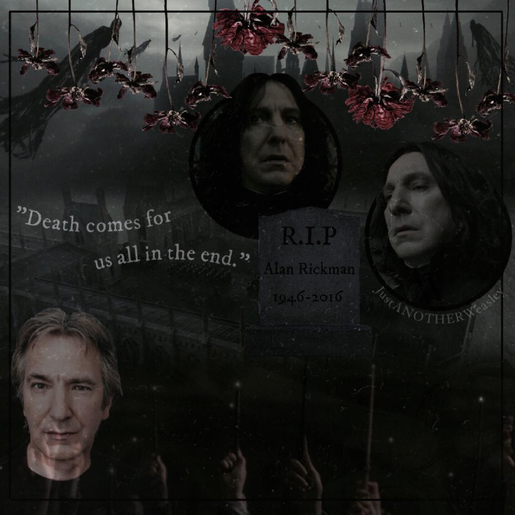 ✨Click here✨
R.I.P Alan Rickman, you will ALWAYS be a part of my life❤️//An