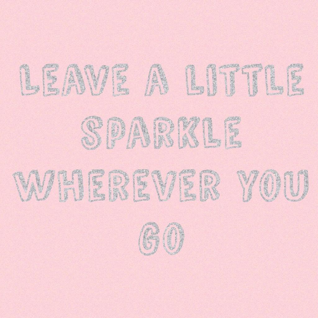 Show your sparkle wherever you go