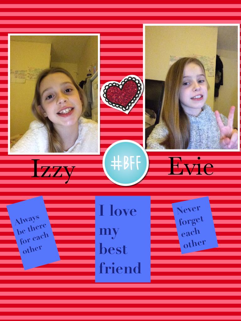 Izzy and Evie 
