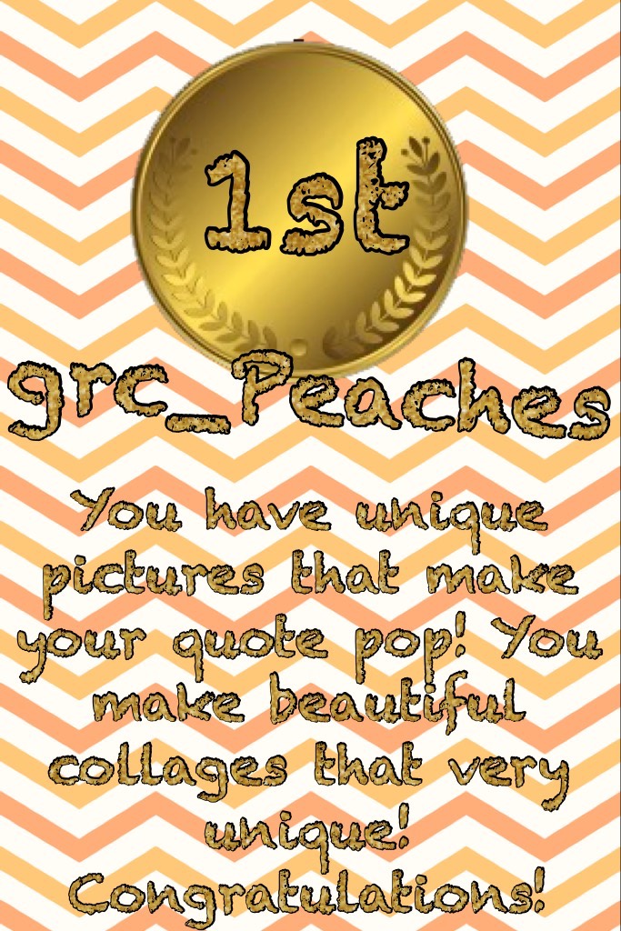 In 1st is grc_Peaches!! Good job!! You did great! Keep going!  Thank you for entering the March contest games!!Congrats!! Please comment if you have any ideas on what you prize should be!!!