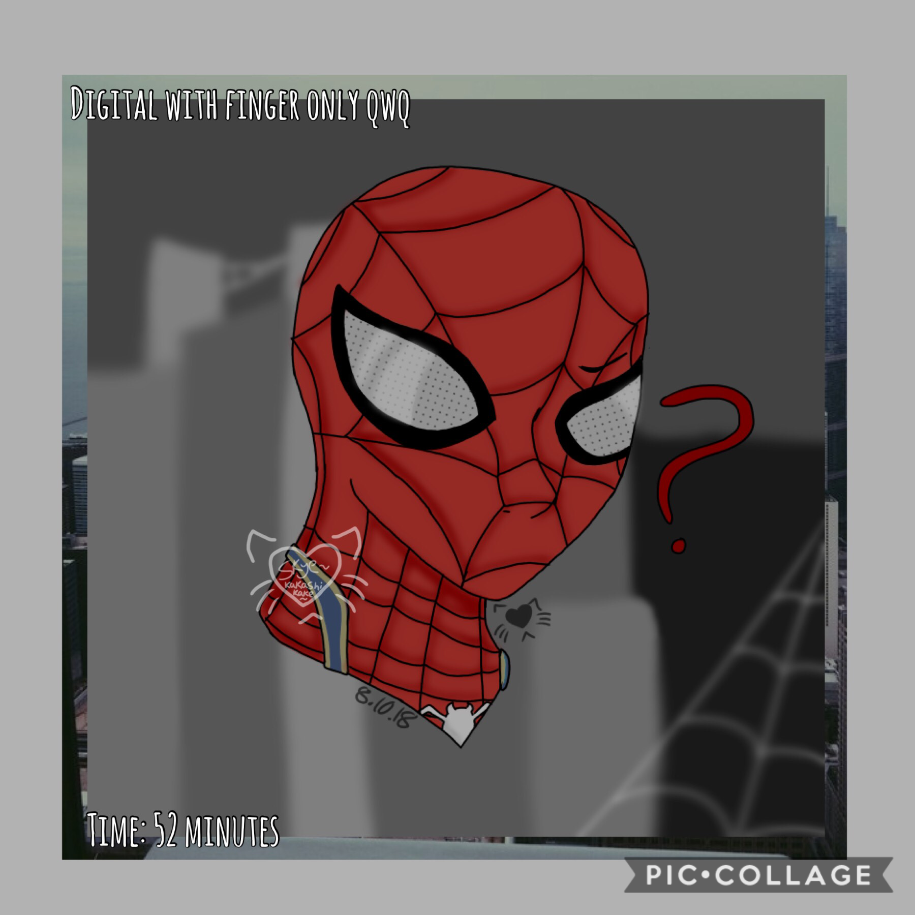 🕷Tap🕷
cOnfuZed sPidEy-
After school detentions are fun :’’)
Does anyone wanna art trade or collab..? :p I’m out of inspiration for any drawings of my ocs .-.