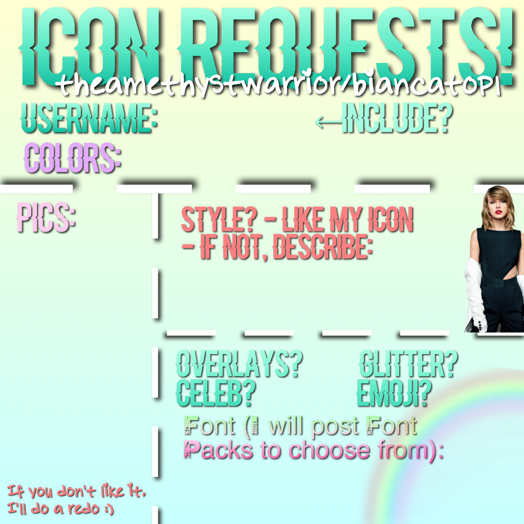 Icon requests! :))