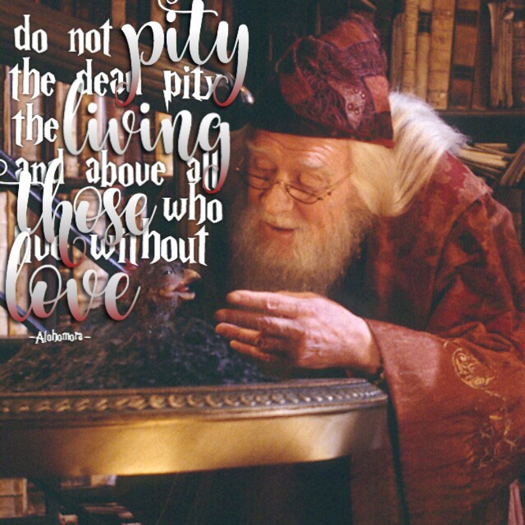 why is Albus Dumbledore so inspirational!!!