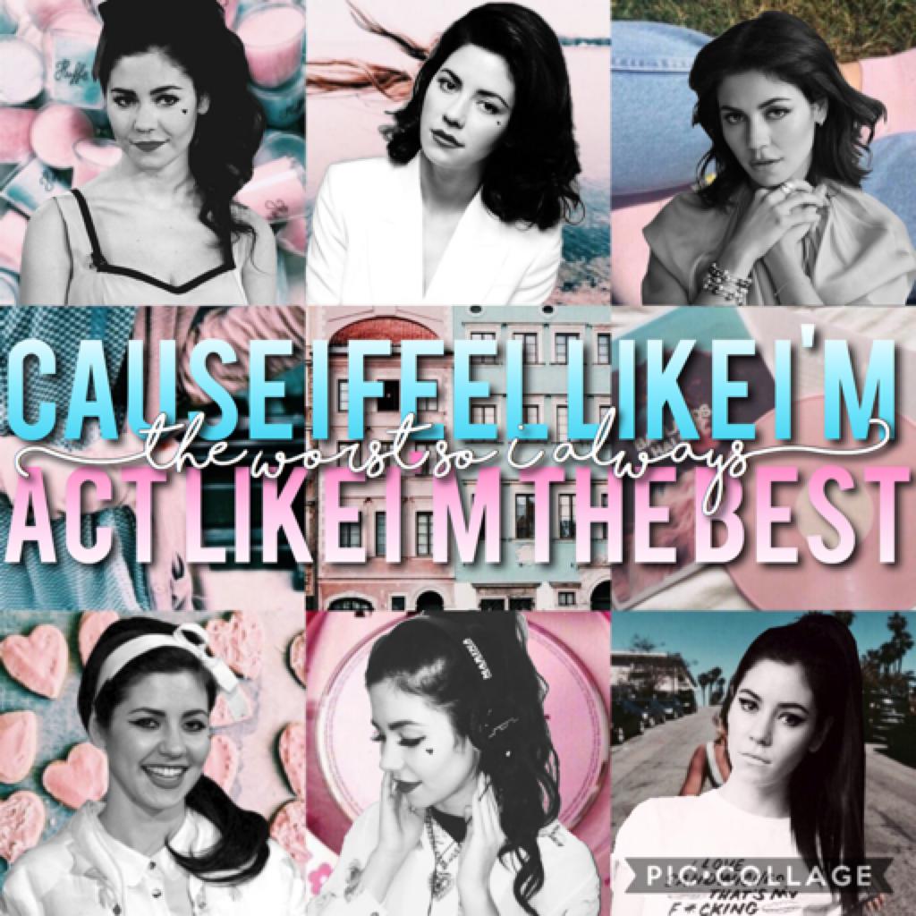 I'm so obsessed with marina atm like I can identify with Electra heart so much it's insane 💖💖💖