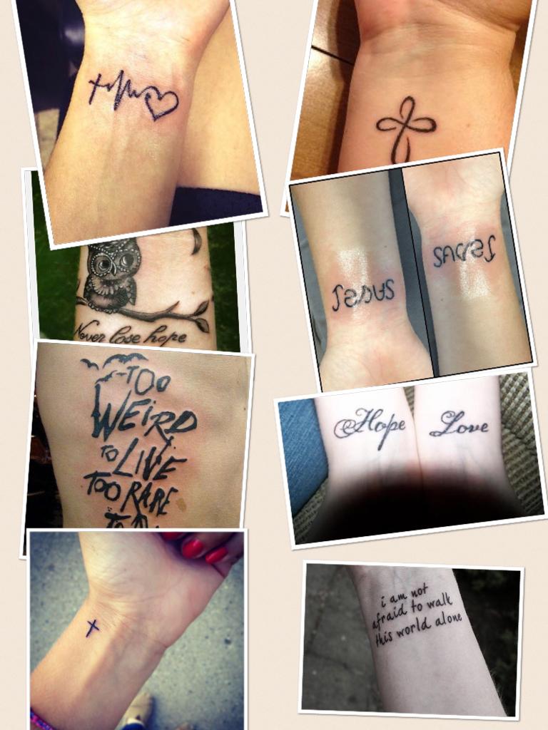 These are tattoos I want
