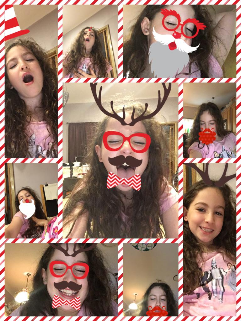  Christmas silly faces