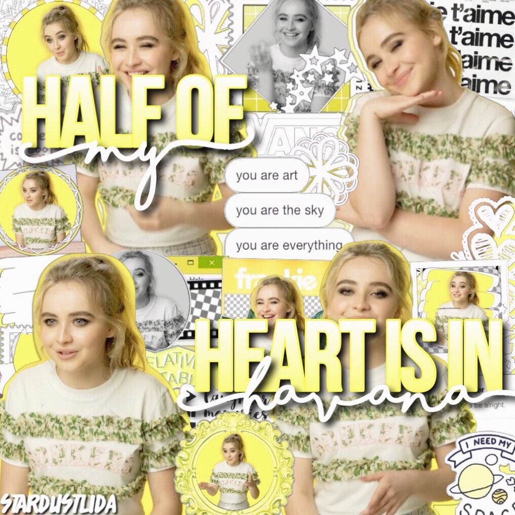 sabbyyyy 💛💛 tap here!
hey guys! here’s an edit of the queen sabrina 😍 premades are by asha @cooperfun11 ✨ btw, i now can’t post as much on my youtube because my laptop officially broke sooo 😭😭