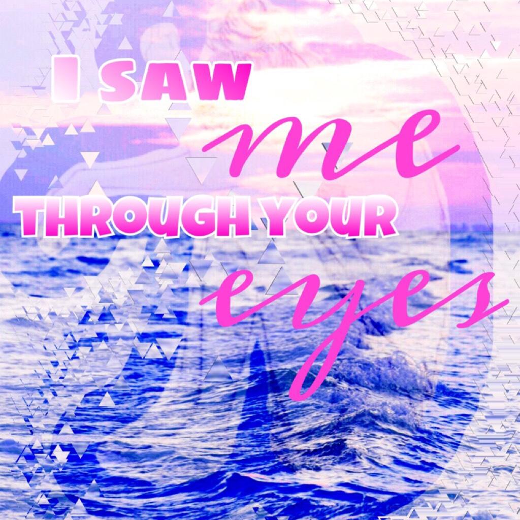 ⇗💗⇖
Hey guys!! how yall doin? Hopefully AMAZING!!! Well i had honestly not the best day it was so blah😒  through your eyes by Britt Nicole!! Love this song sooo much! Xoxo💗