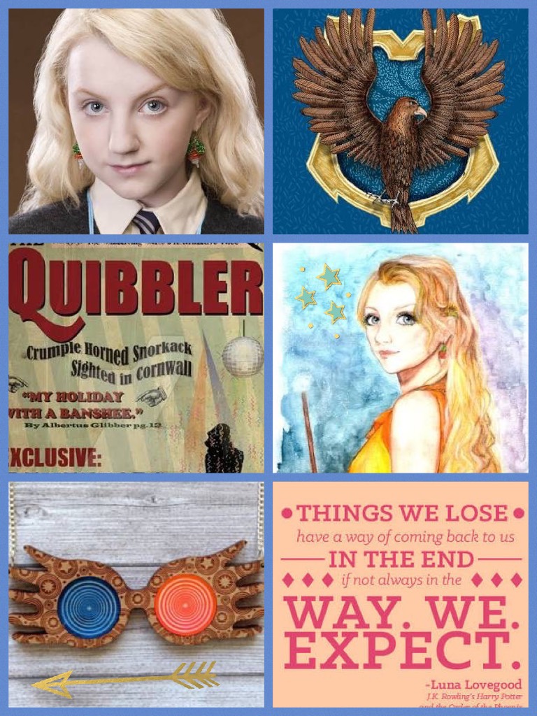 Made this one on Luna Lovegood, one of my favourite Harry Potter characters! I hope you all like it. Feel free to leave me some suggestions for improvement. 
I'm new here, so I'd love to make some friends! 