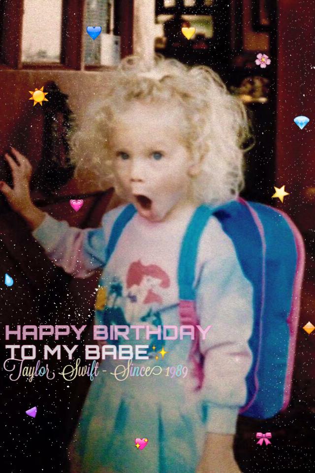 Oh darling, don't you ever grow up💜
HAPPY BIRTHDAY TAY!! You're my everything. I don't believe it, you have 26 years old. Have a good day my SUNSHINE and QUEEN👑