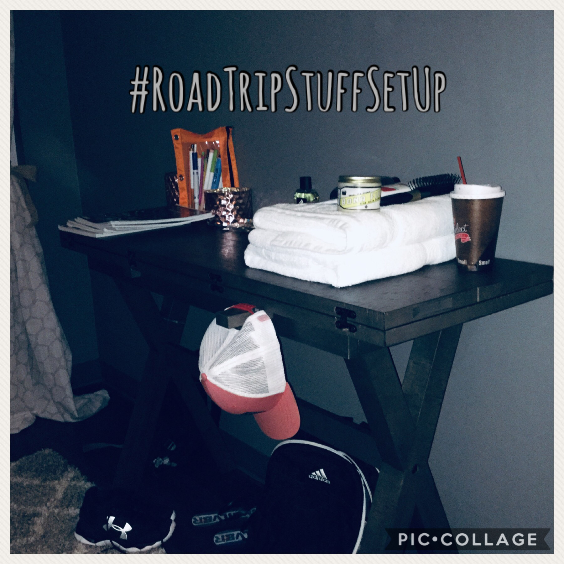 #RoadTripStuffSetUp