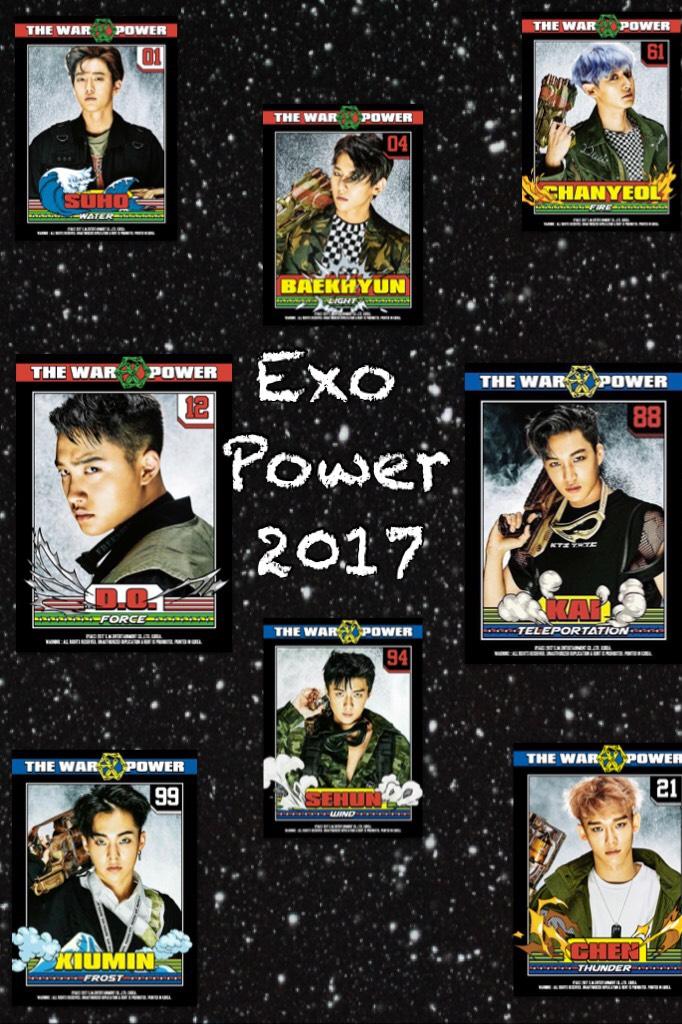 TAP👆🏼/
Exo power 2017💙
I love this mv🖤 and omg they look so good in this photoshoot 😍💙😍