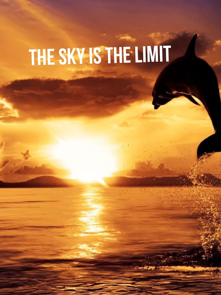 The sky is the limit ... love this quot 