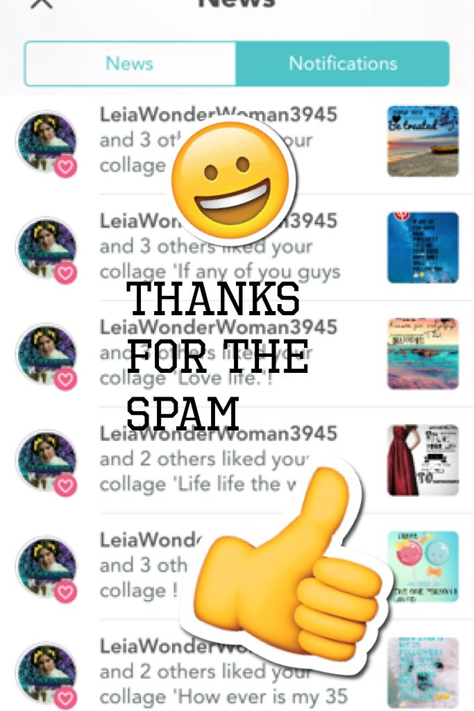 Thanks for the spam 