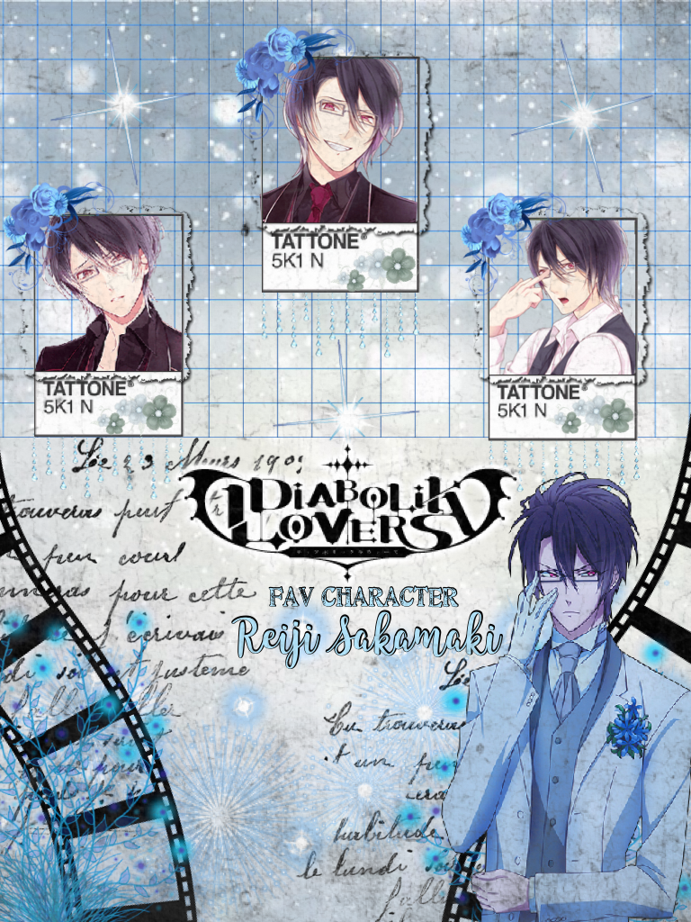 Fav character series: Diabolik Lovers - Reiji Sakamaki