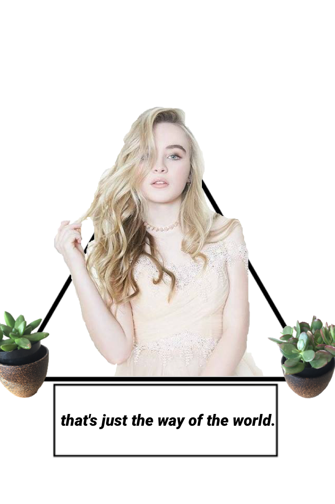 ✖️tap✖️
1. I feel like Sabrina isn't taken seriously as an artist because she's a Disney channel girl. like, I don't even watch Disney other than gmw occasionally and I totally respect her as an artist and love her
✖️✖️✖️
2. plANT AESTHETICS 