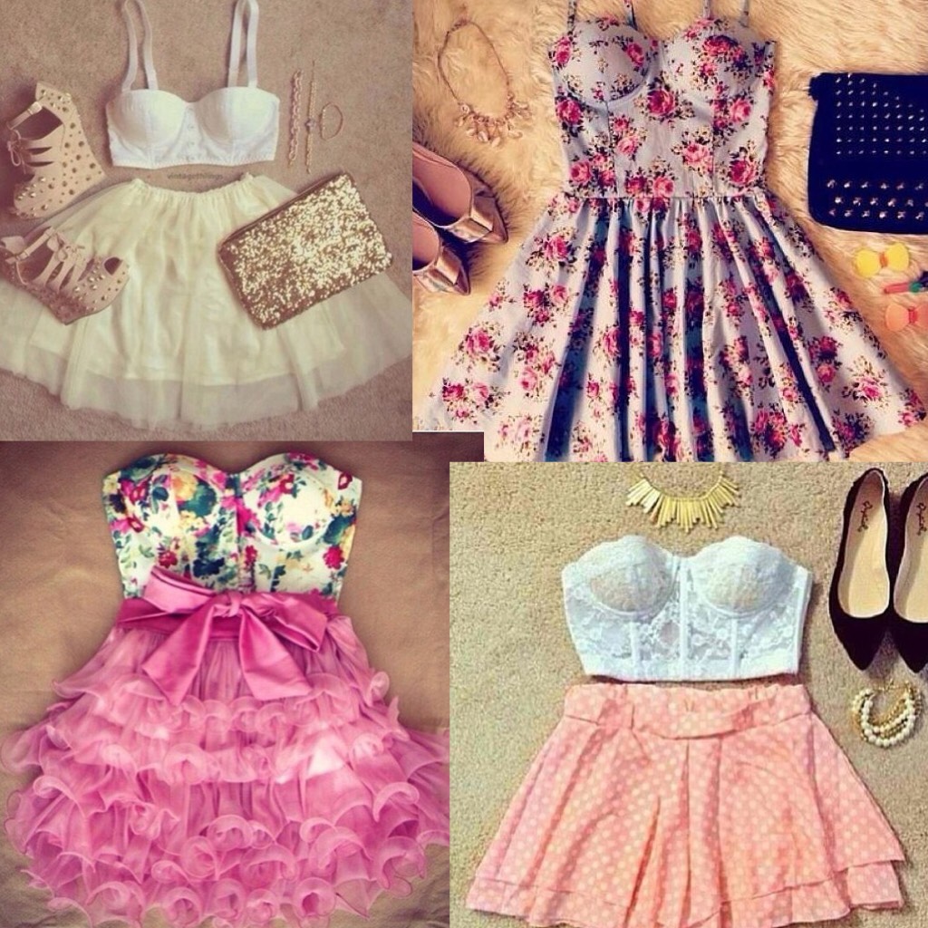 Pretty girly fashion tumblr outfits 