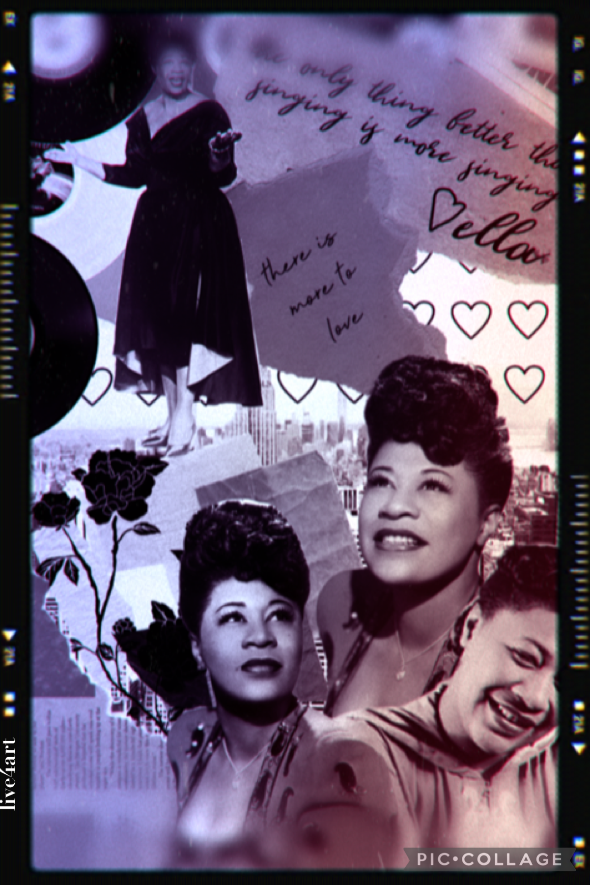 2.26.21 tap
ft Ella Fitzgerald for black history month! it may almost be over but make sure to check -ocean-aesthetics- account for the final collage on the 28th! check remixes for a fact file!
q: if you could go back to a decade, which would you choose?
