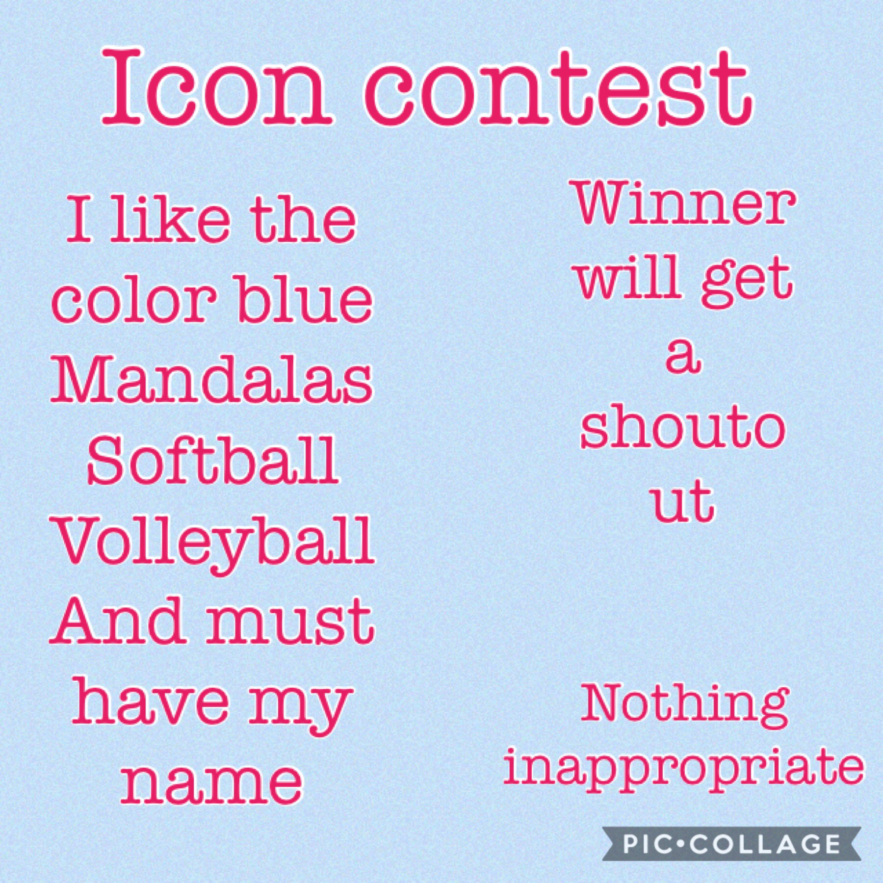 Icon contest!!❤️will end July 4❤️❤️❤️please enter