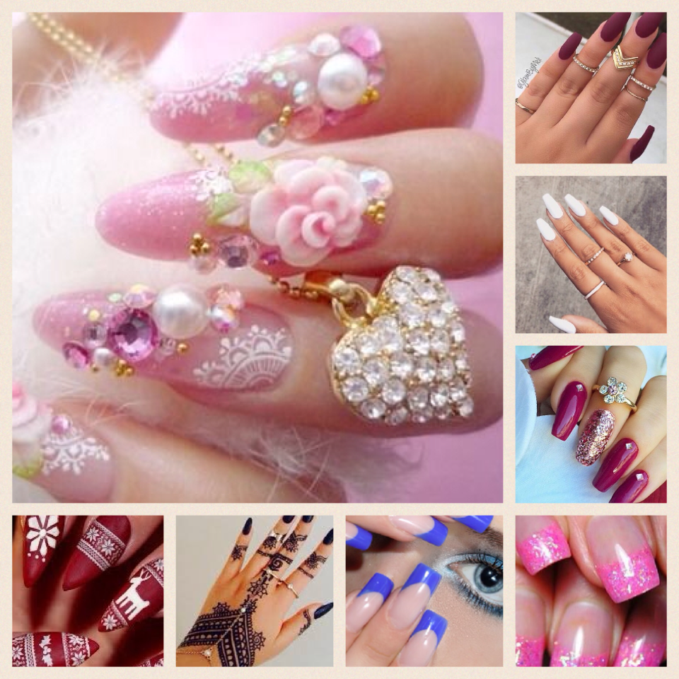 I love beautiful long nails<3