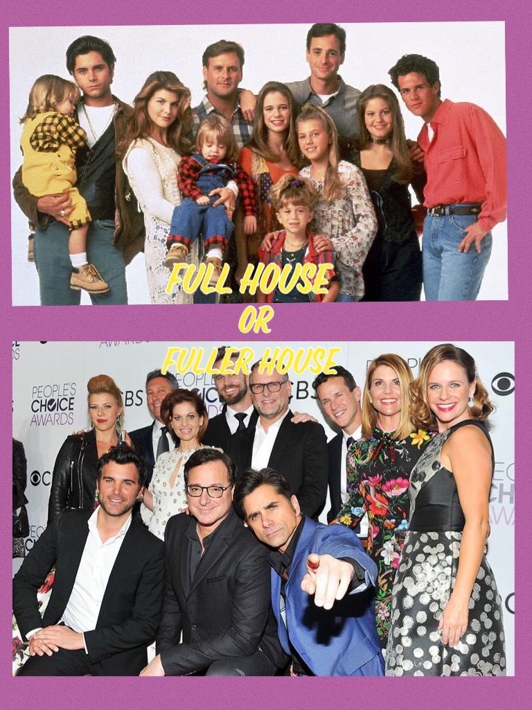 I’m full house all the way