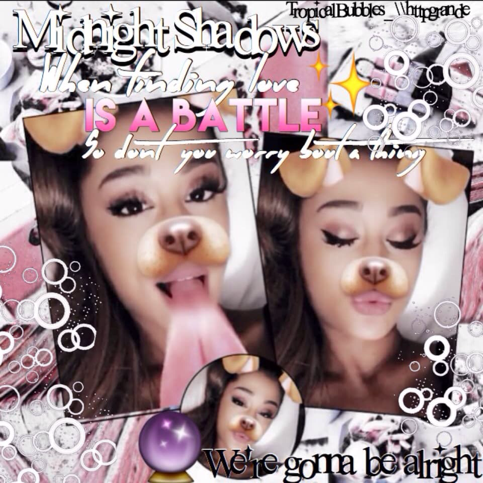 Collab with da wonderful TropicalBubbles_!💜💭🍼💦😘love your collages bae💕this was worth it!😂💜