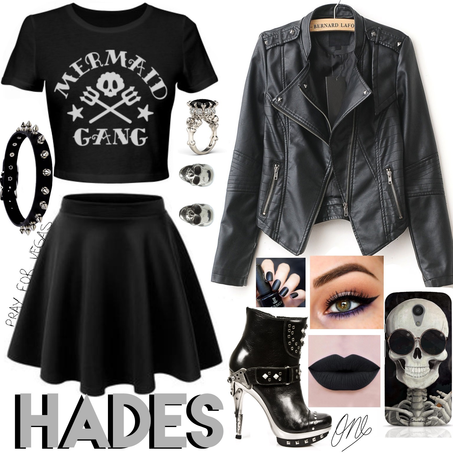 Hades outfit! AGHHH NO TIME FOR A CAPTION! #prayforvegas what happened was so terrible :"( 🙏🙏 bye. gtg for my vocals class! 