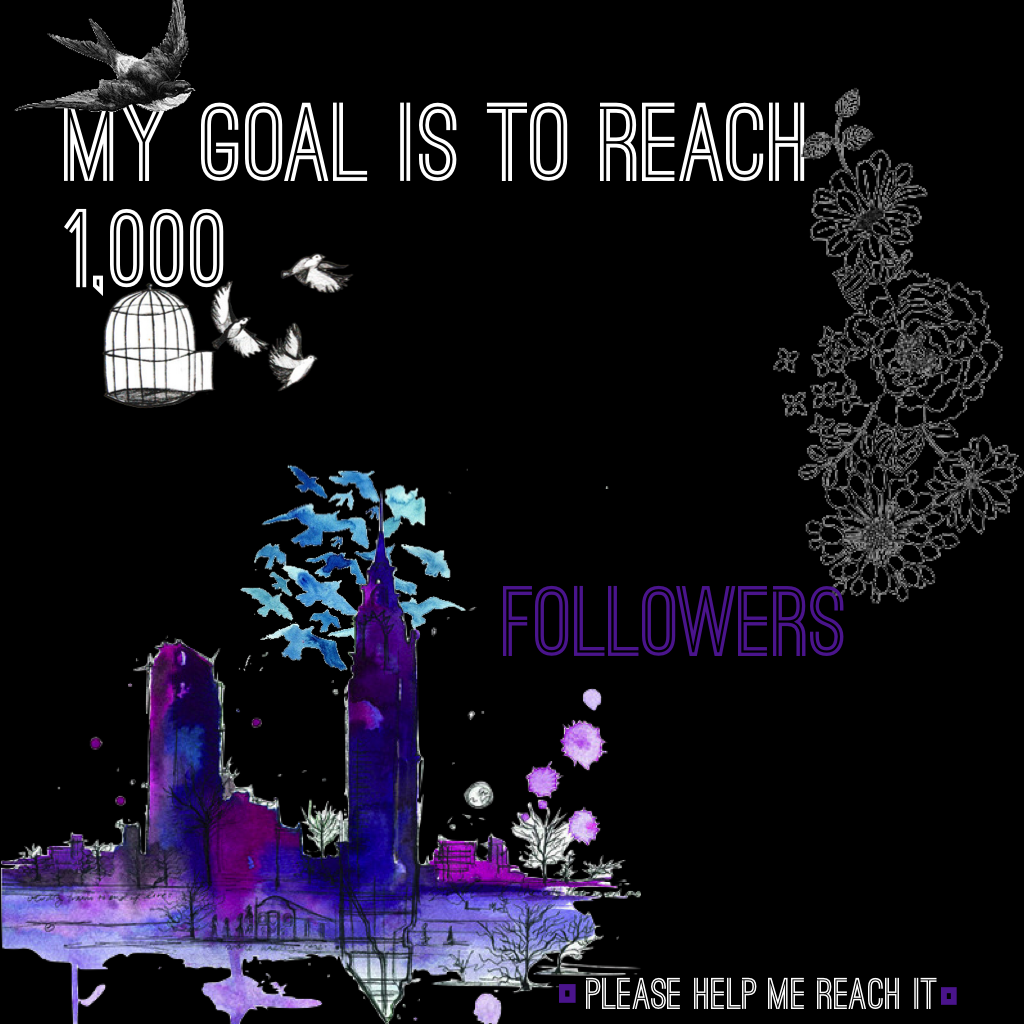 .Plz help me to reach my goal. Xx love you all
