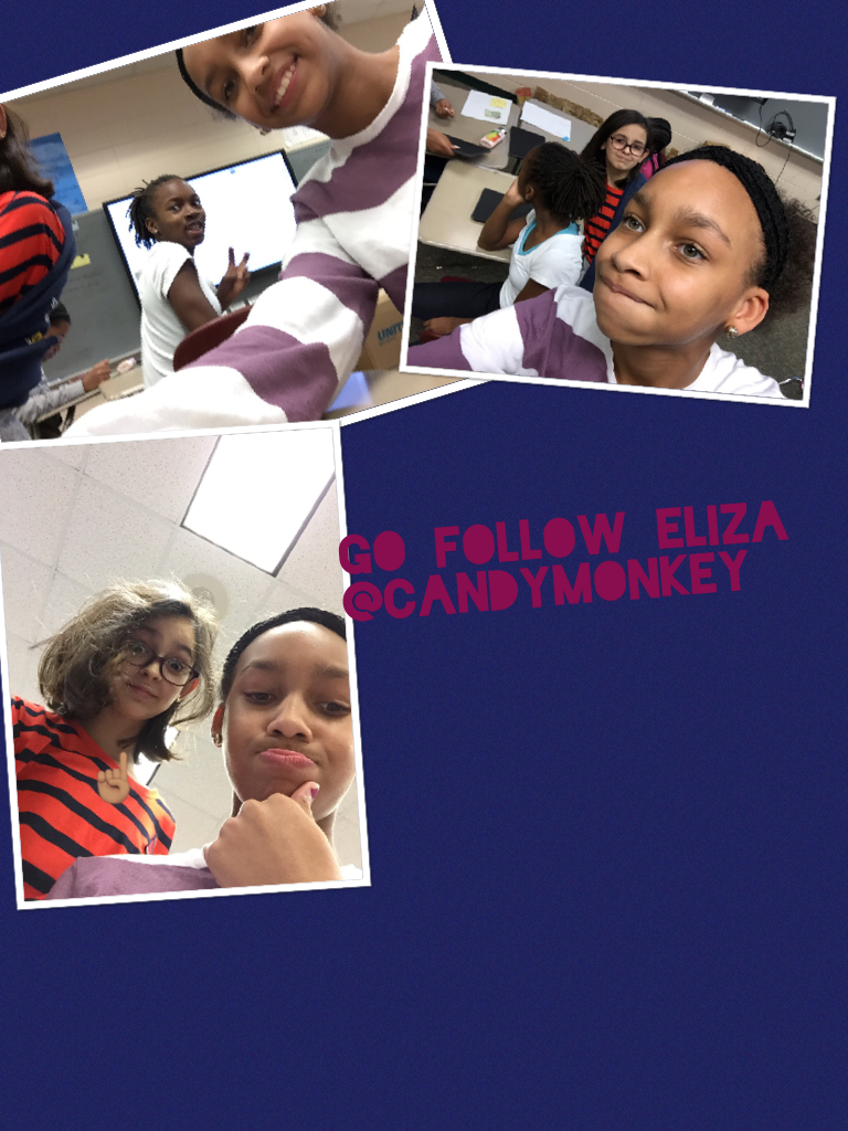Go follow Eliza @candymonkey