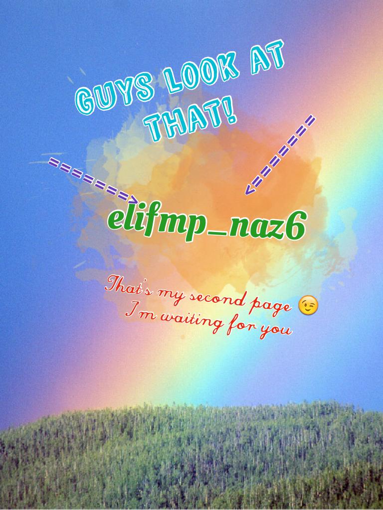 I'm talking to my all followers! Hahahah it was weird 😂 Why don't you visit "elifmp_naz6" ? 😯 Please, look to my second page 😜😇😃