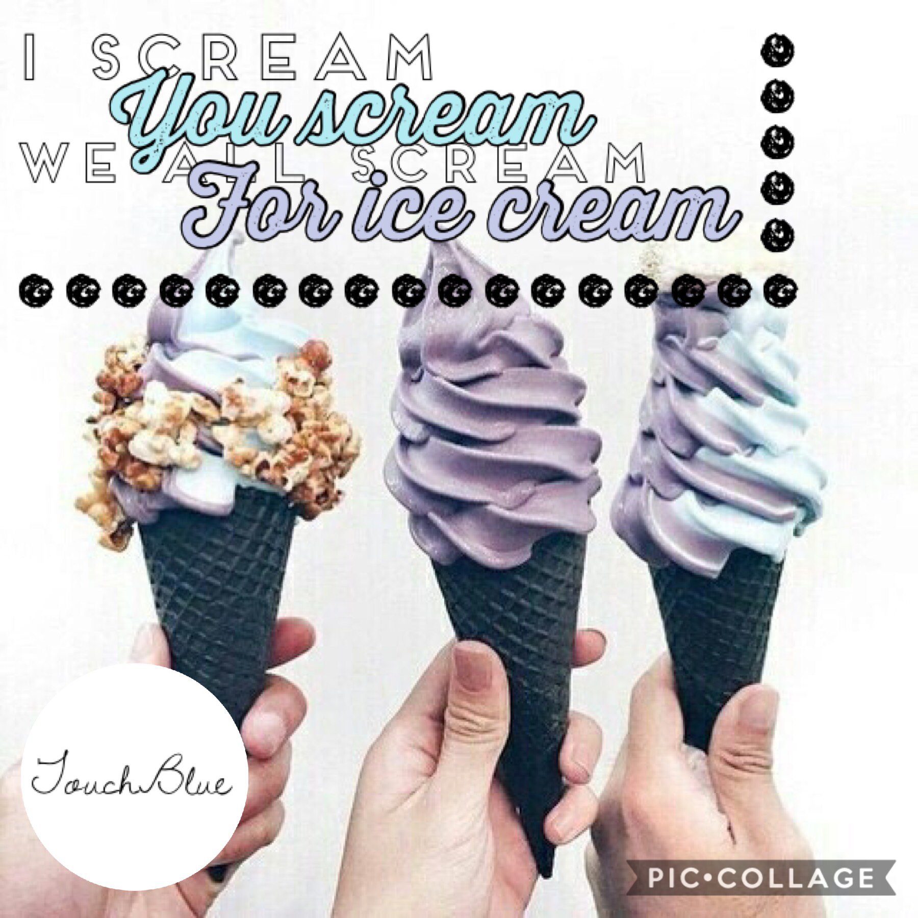🍦tap🍦
ICE CREAMMM YUM YUM YUM

Haha 😂 

QOTD: What are your summer plans? 
AOTD: Going to a big amusement park (cedar point) and chillin 😎 