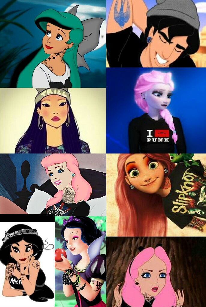 Disney punk princess 