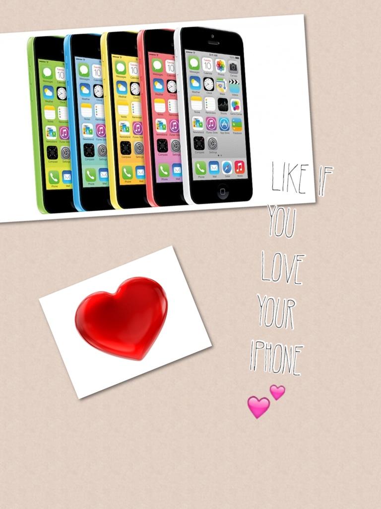 Like if you love your iPhone 💕