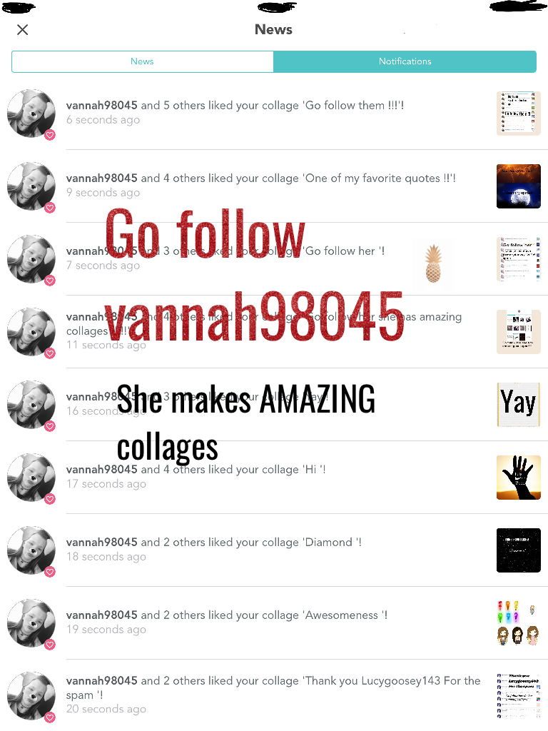 Go follow vannah98045 right now 