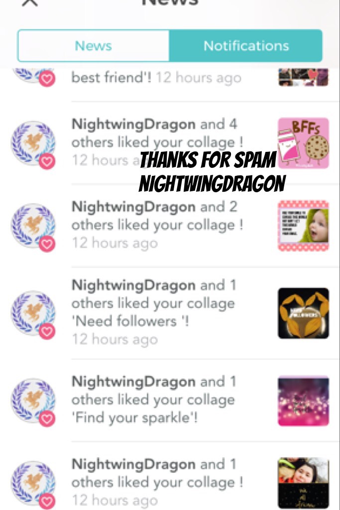 Thanks for spam nightwingdragon