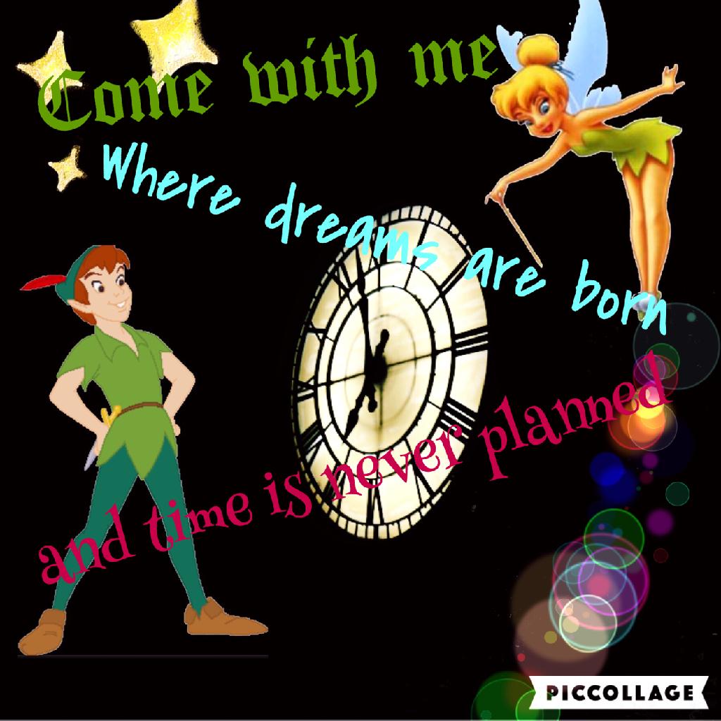 Hope y'all like this Peter Pan quote💖