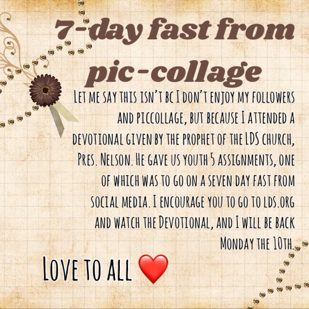 Tap❤️
This isn’t a sappy “not inspired” or “not enjoying it” post, I promise I’ll be back to like and respond to comments and such as soon as my 7-day fast is over. 