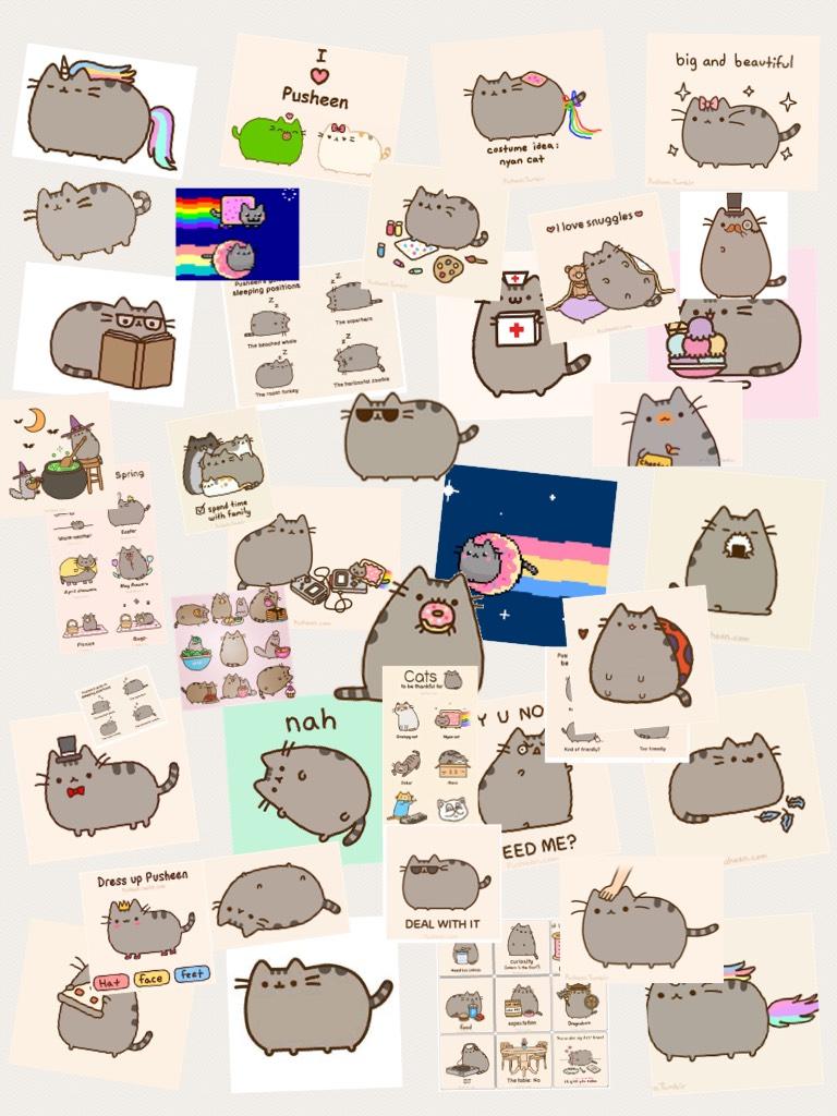 OMPusheen!! I heart pusheen, mainly because I heart cats, and pusheen is the cutest cat of them all