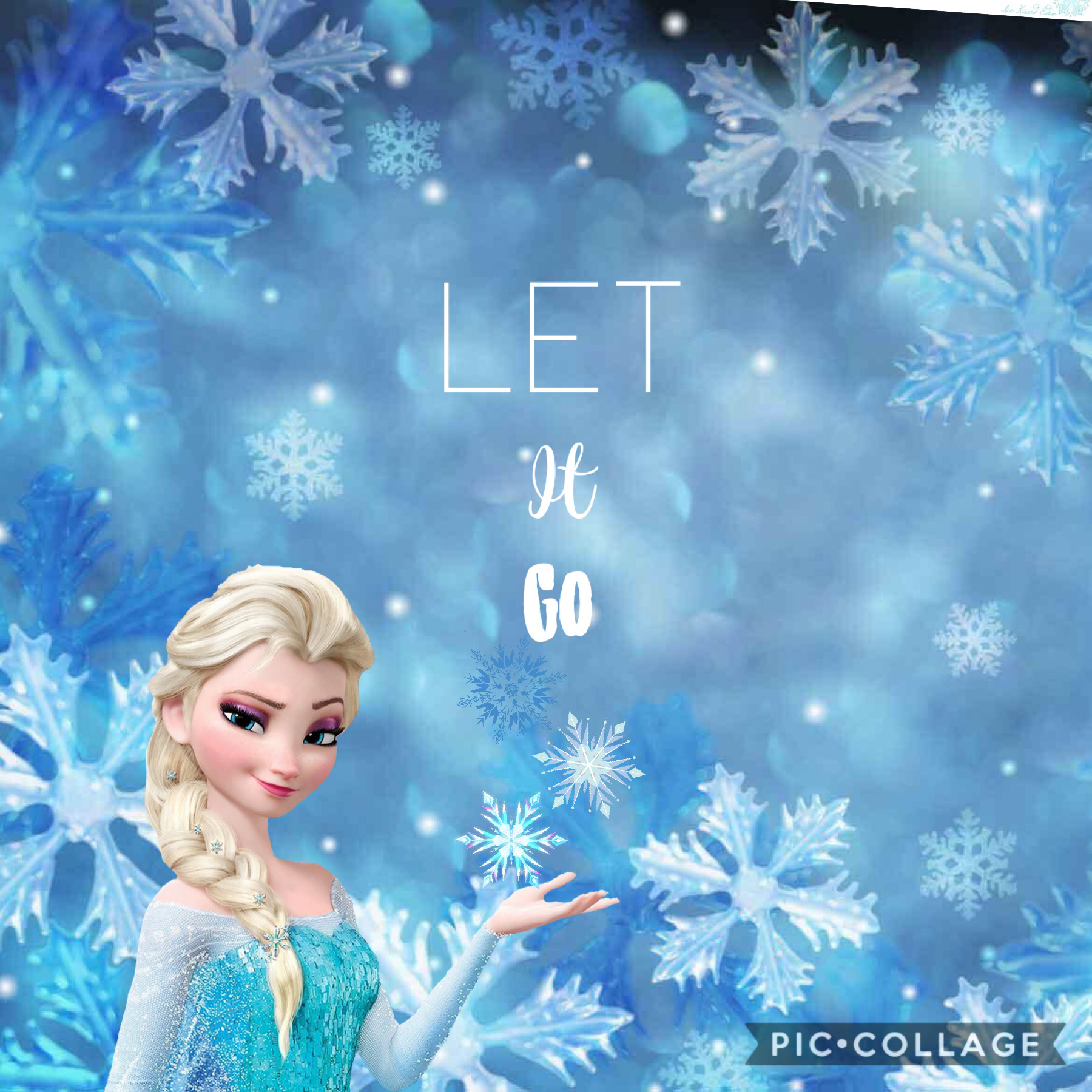 Let it go 
❄️❄️❄️