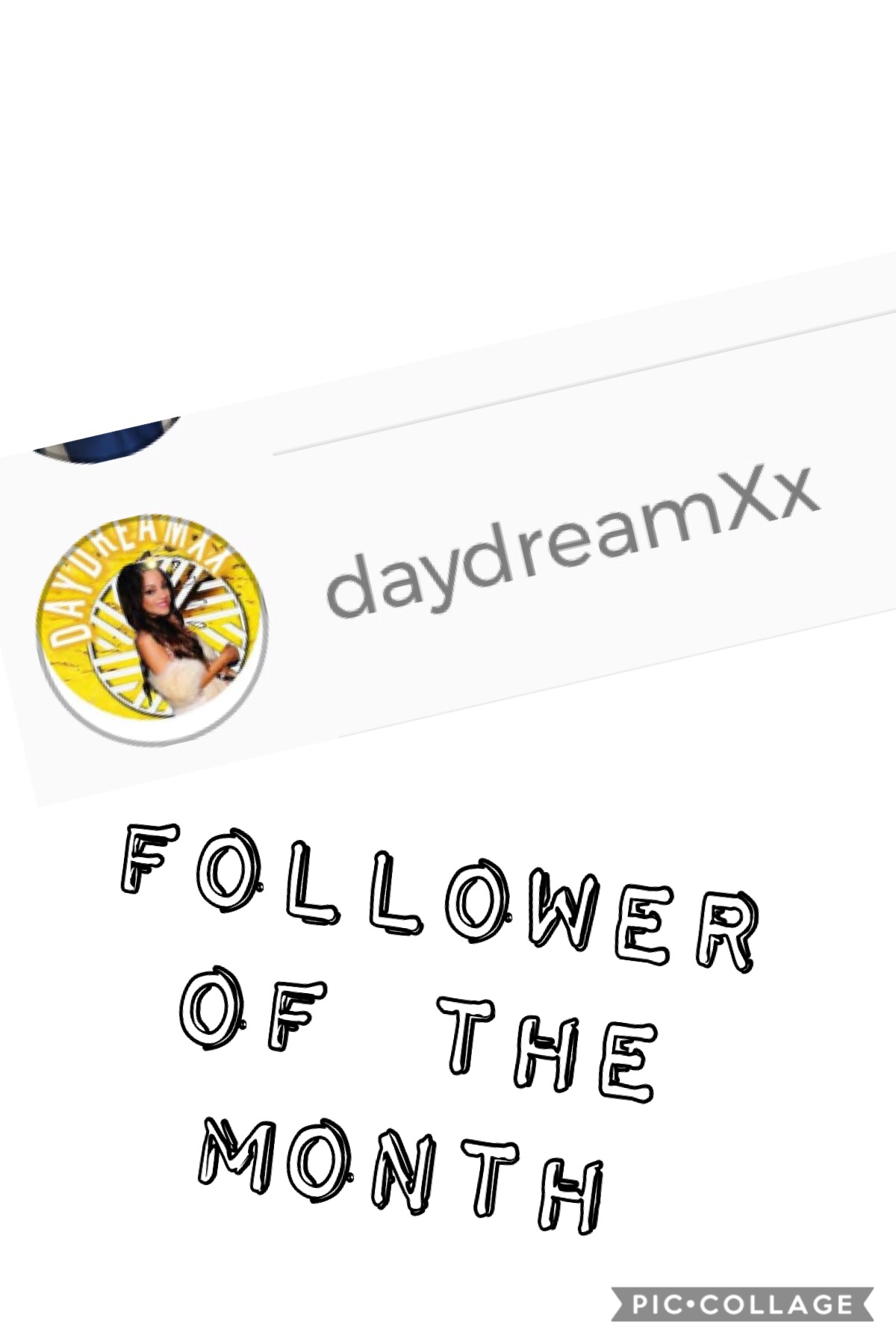 daydreamXx is the follower of the month and gets a free shoutout go follow her😝