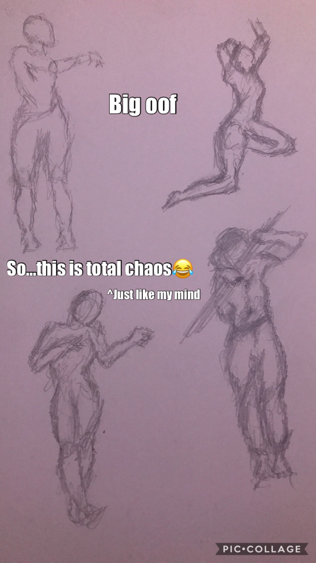 First attempt at Gesture Drawing so ignore the stupid parts of it. Oh wait. That’s all of it 